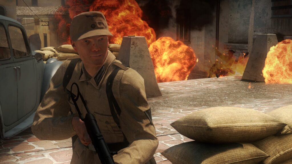 Authentic Sound Design: The game features high-quality audio design, with atmospheric sound effects and authentic voice acting that bring the World War II setting to life.