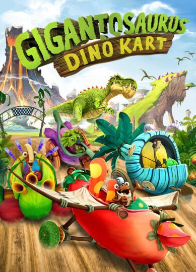 Gigantosaurus: Dino Kart Free Download