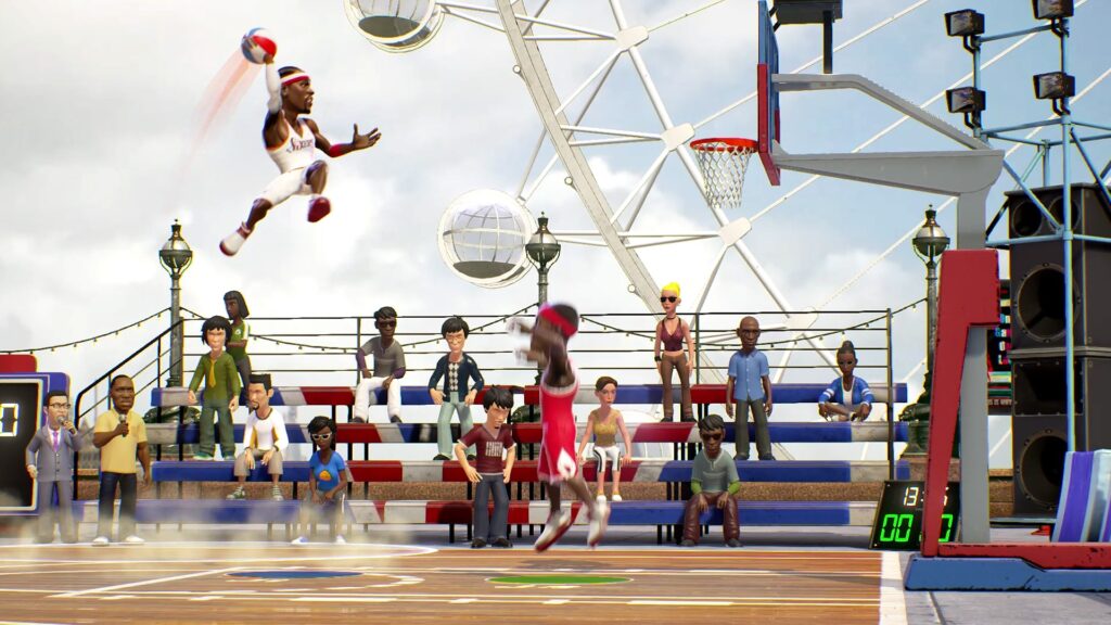 Unique Roster of Players: NBA Playgrounds features a unique roster of players that includes both current NBA stars and legendary players from the past. This allows players to create their dream team and pit them against other players from around the world.