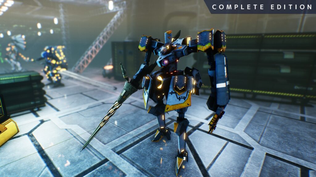 Customizable Battle Frames: Players can choose from a range of Battle Frames, each with its unique set of weapons and abilities. Players can also customize their Battle Frames by equipping them with different weapons and upgrades, allowing them to tailor their loadout to their playstyle.