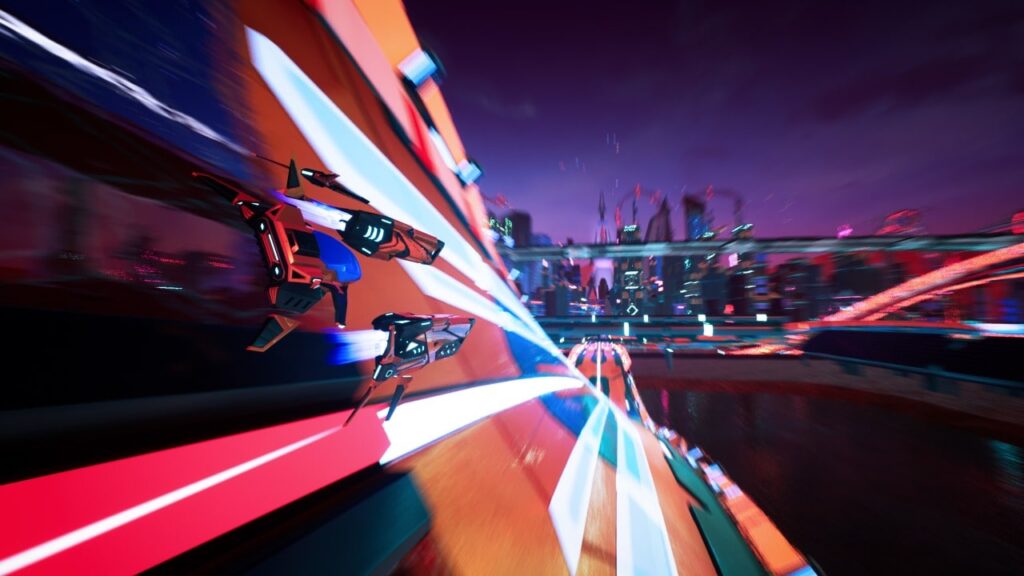 Fast-Paced Racing Action: Redout 2 features high-speed racing action, with players competing in races across a range of futuristic tracks. The game's physics engine and handling model provide a realistic and challenging racing experience, making every race a nail-biting experience.
