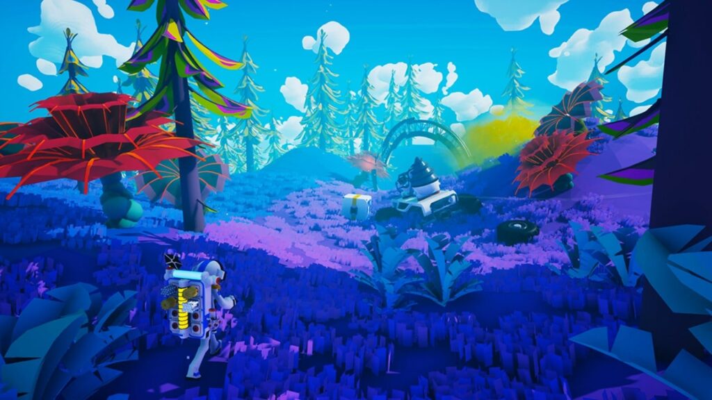 Crafting System: ASTRONEER features a complex crafting system that allows players to create a variety of different tools, vehicles, and structures. Resources can be gathered from the environment or mined from the ground and can be used to create everything from basic survival gear to advanced technological marvels.