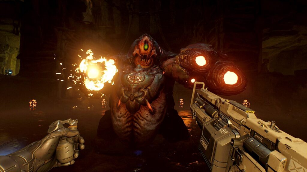 Intense First-Person Shooter Action: DOOM VFR delivers fast-paced, adrenaline-fueled combat that will keep players on the edge of their seats.