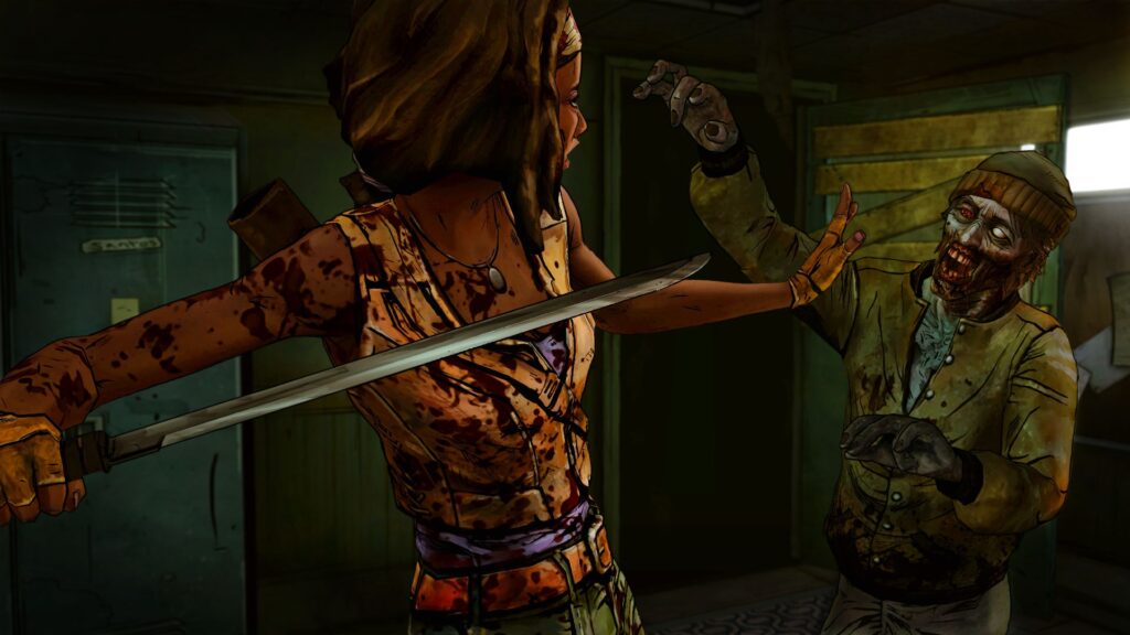 Flashbacks: Throughout the game, players will experience flashbacks that reveal more about Michonne's past and the events that led to her current situation. These flashbacks add emotional depth to the story and provide context for Michonne's current state of mind.
