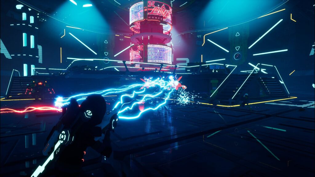 Stunning Graphics - The game's neon-colored graphics and intricate architecture create a visually stunning world that is both immersive and captivating.