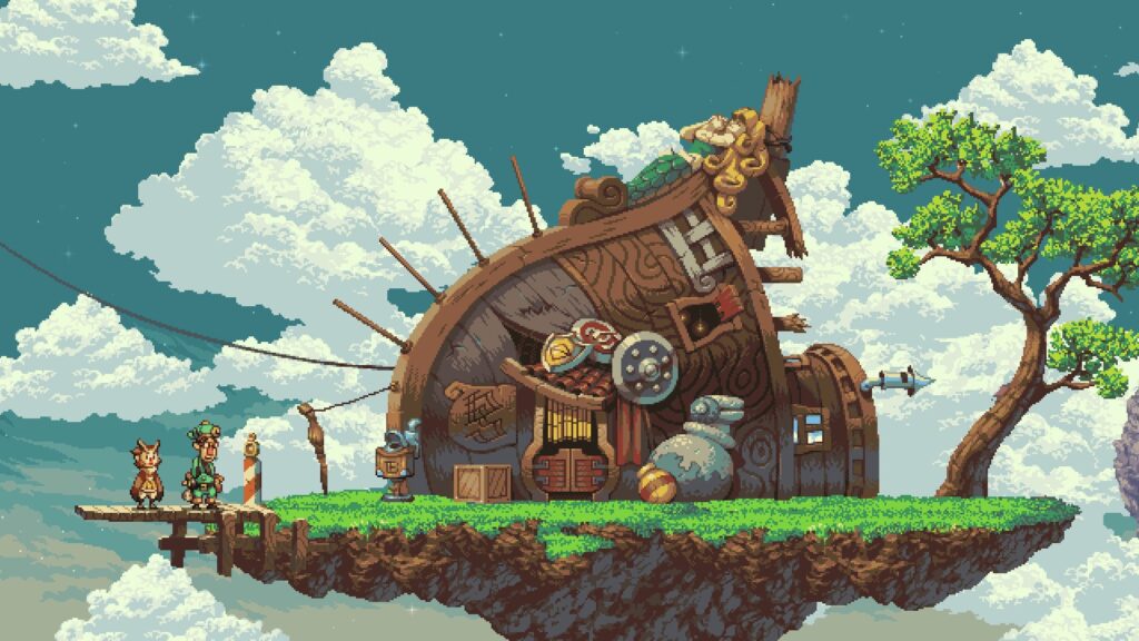 Flight-based gameplay: One of the standout features of Owlboy is its flight-based gameplay. Players control Otus, a young owl who can fly through the game's levels, offering a unique and immersive gameplay experience.