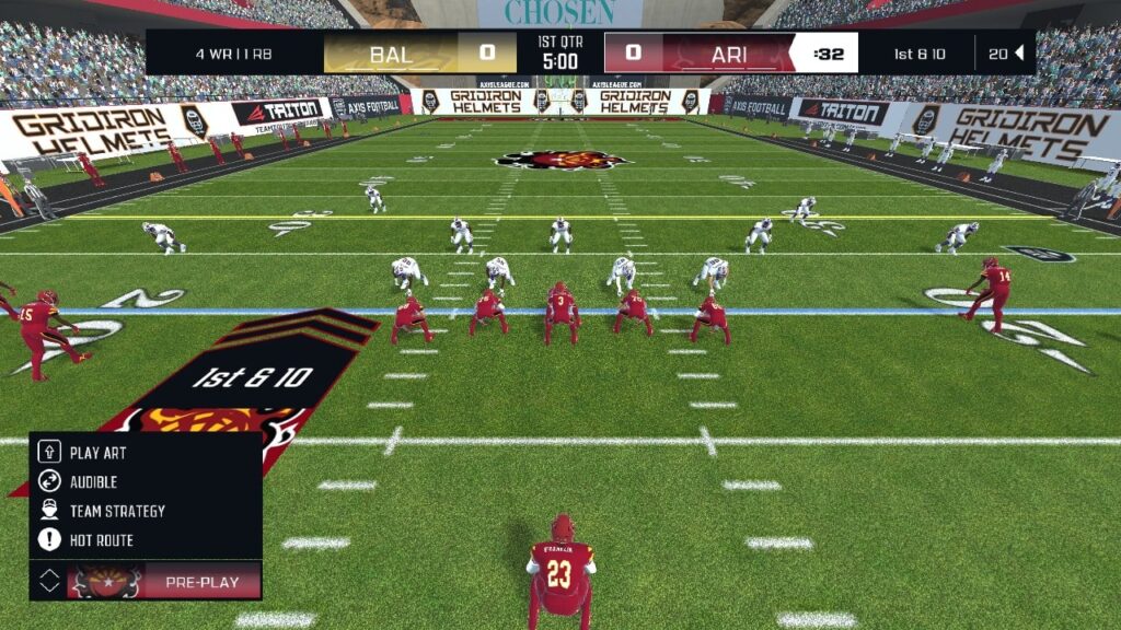 Customization Options - The game offers a high level of customization, allowing players to create their own plays, design their team's uniforms and logos, and even build their own stadiums. This level of customization allows players to tailor their experience to their liking and truly make the game their own.