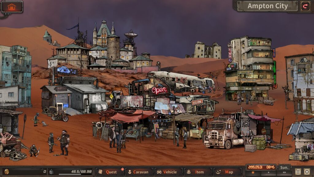 Emphasis on Survival: Survival is the key to success in "Dust to the End Game." Players must gather resources like food, water, and shelter in order to survive in the harsh post-apocalyptic world. They must also defend themselves against dangerous creatures and other threats, using weapons and other tools to stay alive.