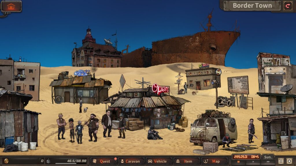 A Vast Open World: The game world of "Dust to the End Game" is vast and sprawling, with a variety of different environments to discover and explore. Players must use their skills and wits to navigate the terrain and overcome obstacles, as they search for resources and uncover the secrets that lie within.