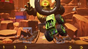 Hot Wheels Monster Trucks Stunt Mayhem game reviews