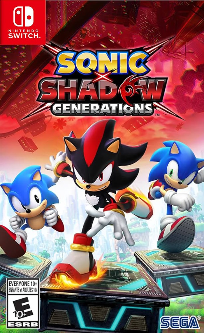 SONIC X SHADOW GENERATIONS Switch NSP Free Download