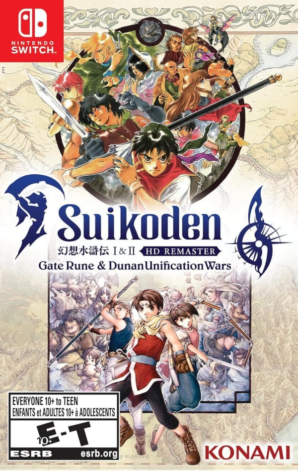 Suikoden I&II HD Remaster Gate Rune and Dunan Unification Wars Switch Nsp free Download