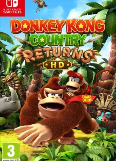 Donkey Kong Country Returns HD Switch NSP Free Download