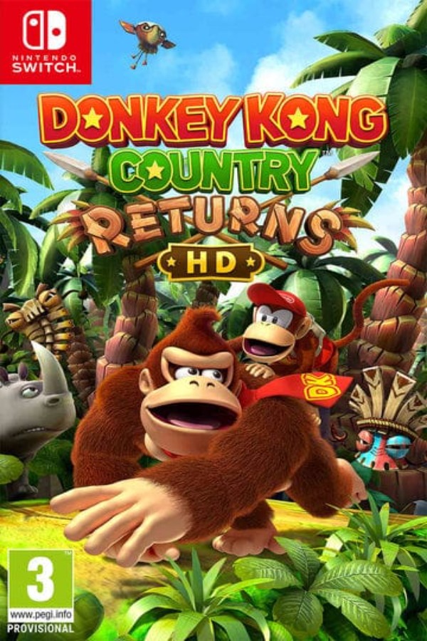 Donkey Kong Country Returns HD Switch NSP Free Download