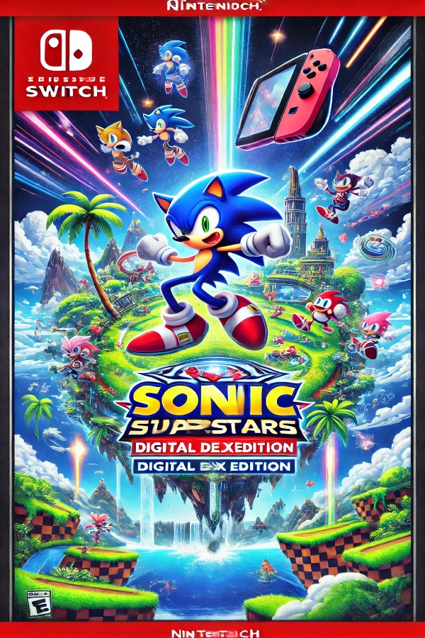 SONIC SUPERSTARS Digital Deluxe Edition Switch NSP