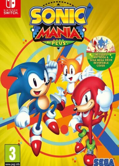 Sonic Mania Plus Switch NSP Free Download