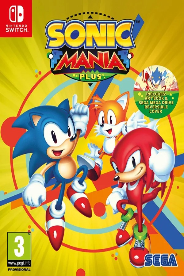 Sonic Mania Plus Switch NSP