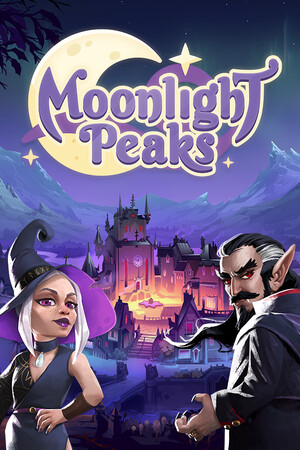 Moonlight Peaks Poster