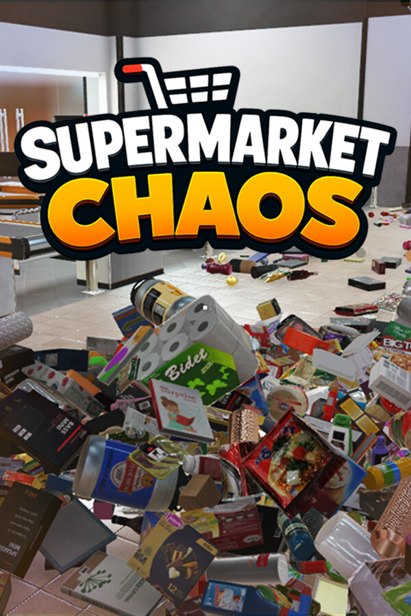 Supermarket Chaos Poster
